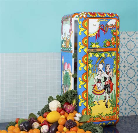 refrigerador dolce gabbana|Dolce & Gabbana and Smeg Bring You the World’s .